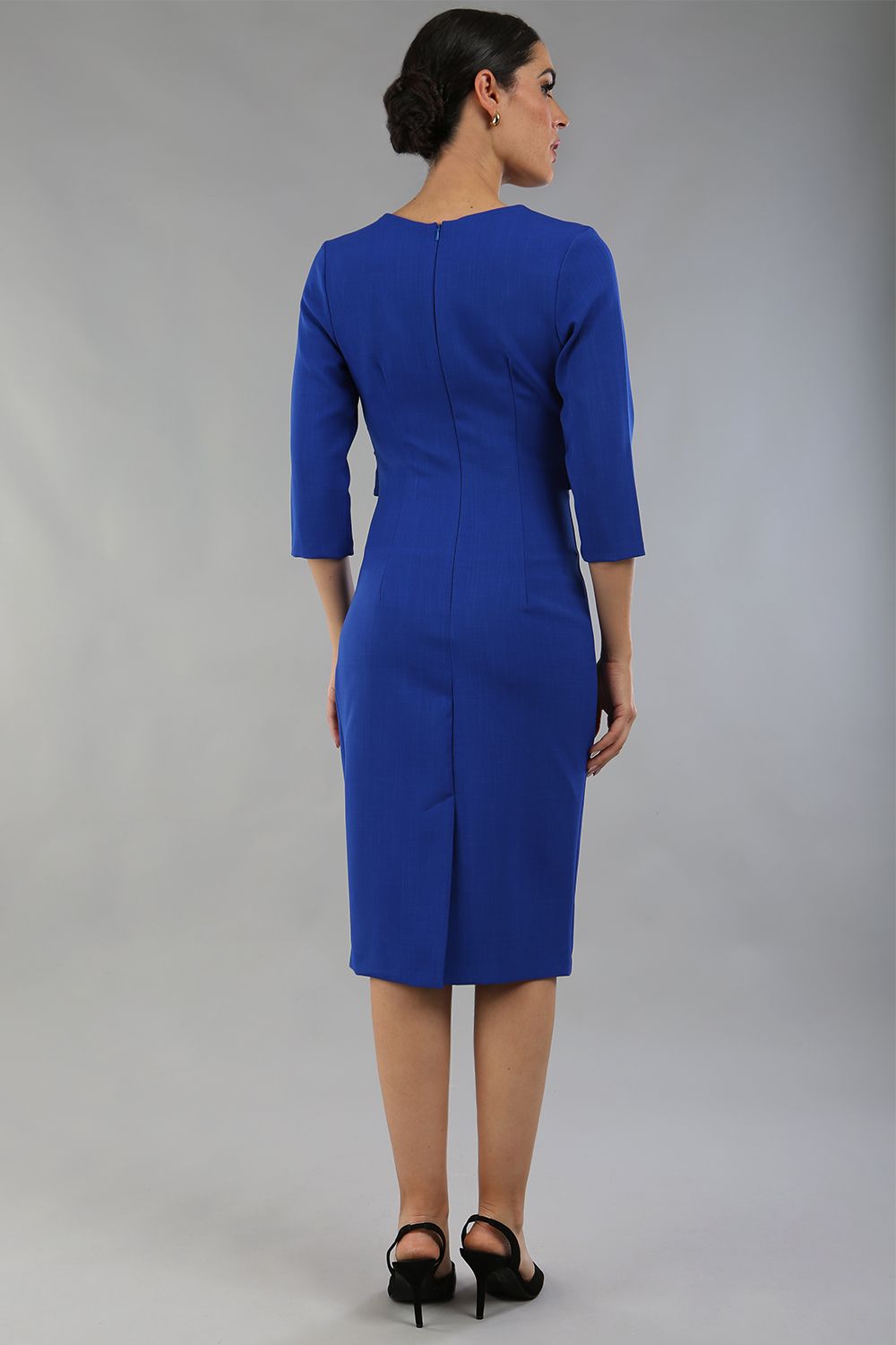Lantana Square Neck Pencil Dress 