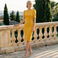 Leiston Open-Back Pencil Dress