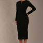 Long Sleeved Lydia Midi Pencil Dress 
