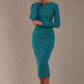 Long Sleeved Lydia Midi Pencil Dress 