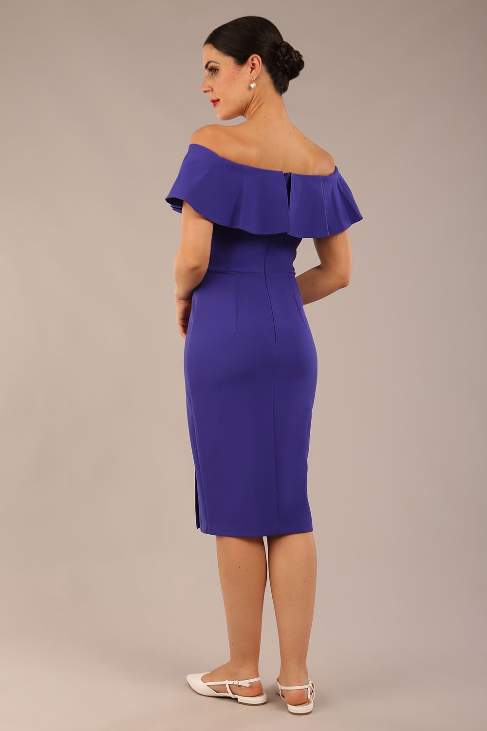 Lucia Off Shoulder Pencil Dress 
