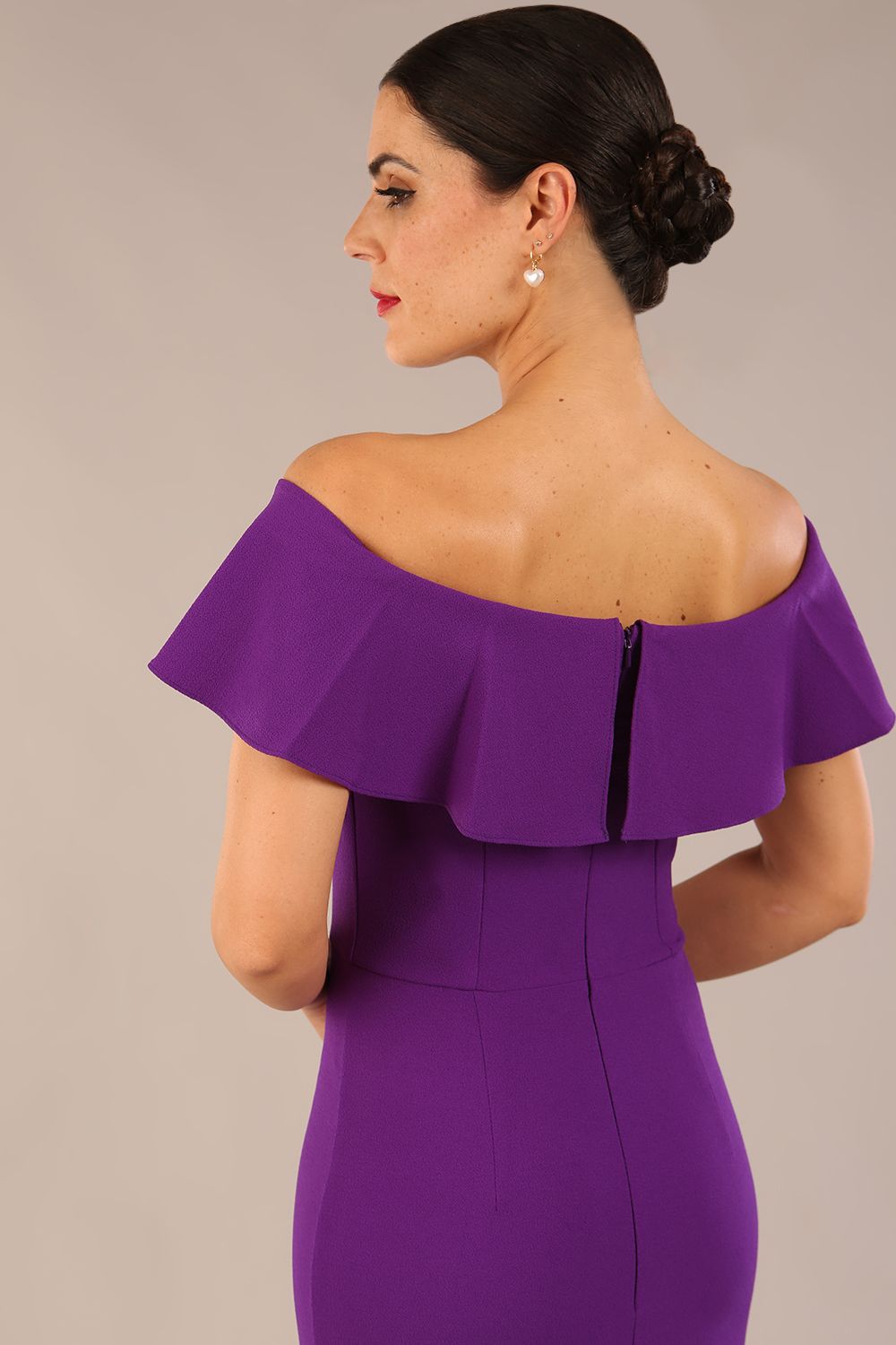 Lucia Off Shoulder Pencil Dress 