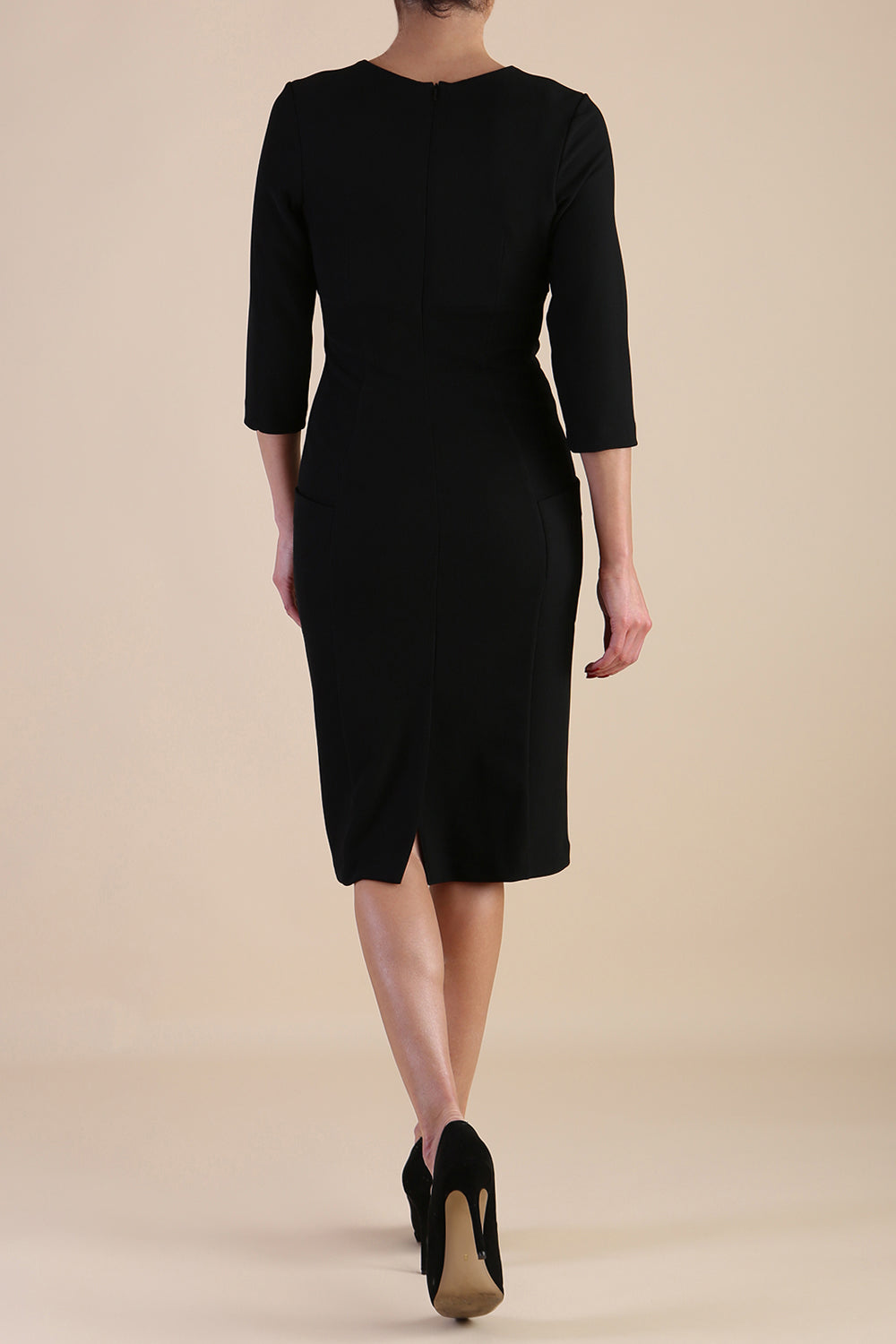 Luna 3/4 Sleeved Pencil Dress 