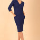 Luna 3/4 Sleeved Pencil Dress 