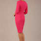 Lydia 3/4 Sleeved Pencil Dress 
