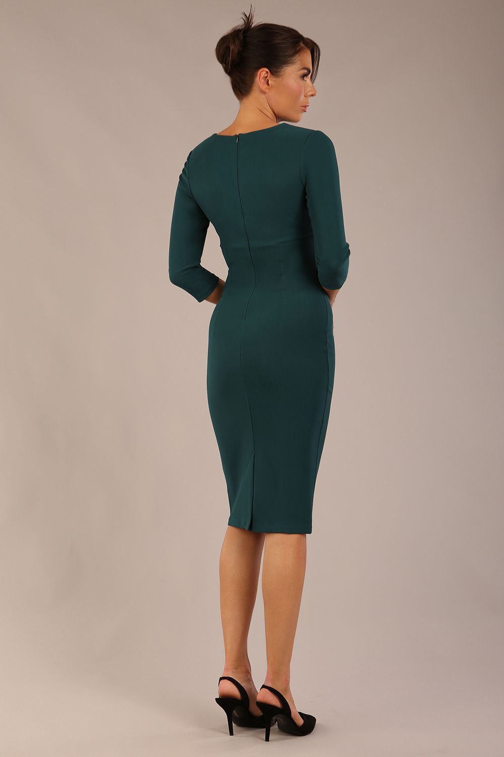 Lydia 3/4 Sleeved Pencil Dress 