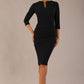 Lydia 3/4 Sleeved Pencil Dress 