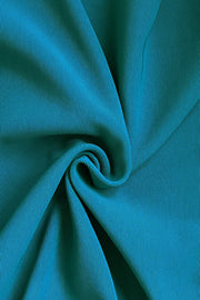 Ribbed super stretch fabric  in Mosaic Blue colour