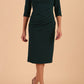 Marcel Folded Collar Pencil Dress 
