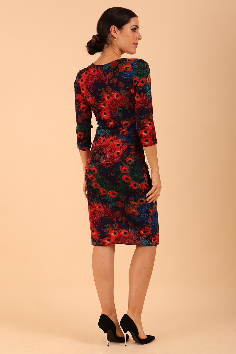 Morello Print Dress 