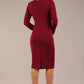 Olgivy Long Sleeve Knee Length Pencil Dress 