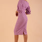 Palacio Polka Dot Print Sleeved Dress 