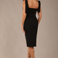 Philippa Bow shoulder detail Pencil Wiggle Dress 