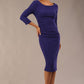 Polly 3/4 Sleeve Pencil Dress 
