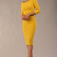 Polly 3/4 Sleeve Pencil Dress 