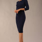 Polly 3/4 Sleeve Pencil Dress 
