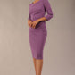 Polly 3/4 Sleeve Pencil Dress 