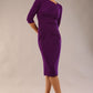 Rococo 3/4 Sleeved Pencil Dress 