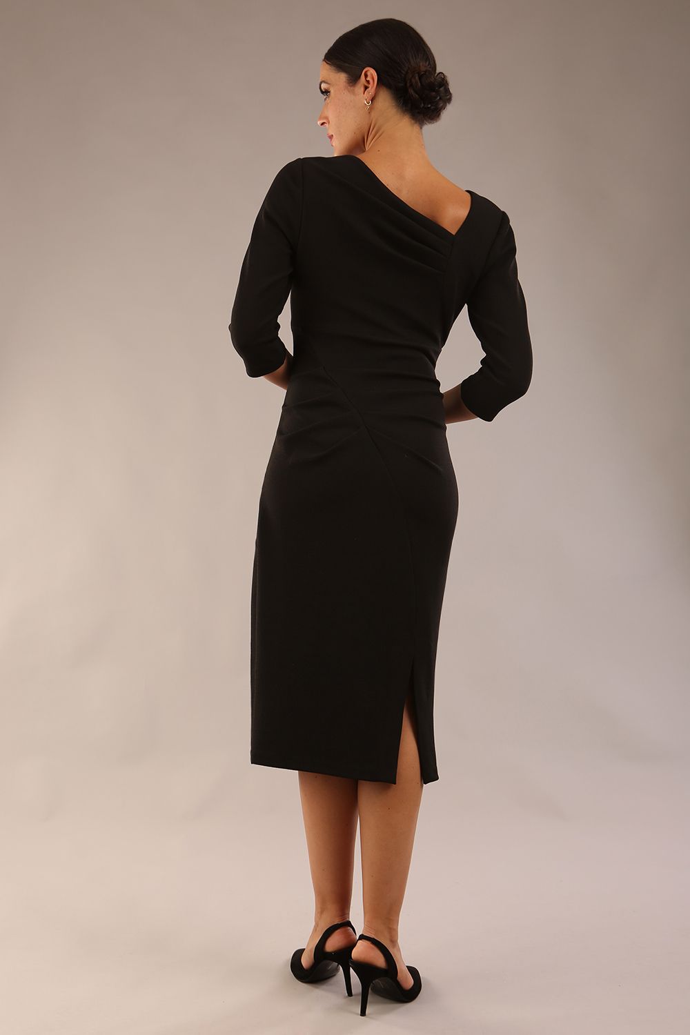 Rococo 3/4 Sleeved Pencil Dress 