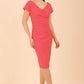 Seed Brooke Cap Sleeve Pencil Dress 