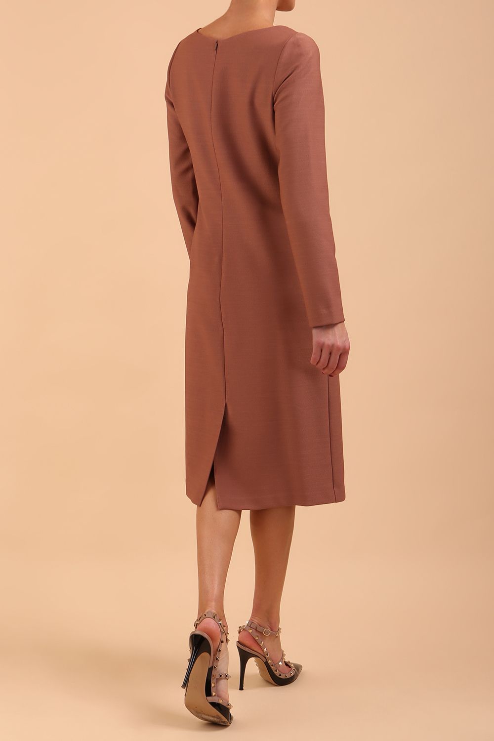 Seed Cora Long Sleeve Shift Dress 