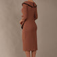 Seed Elsye 3/4 Sleeve Midi Length Pencil Dress 