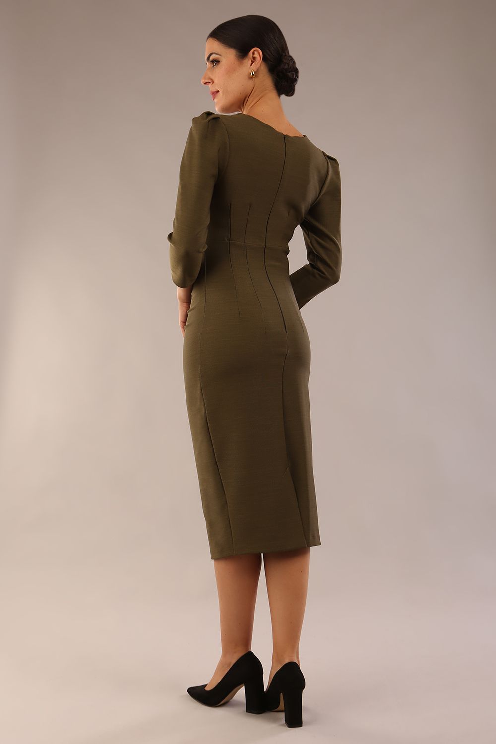 Seed Fitzrovia 3/4 Sleeve Pencil Dress 