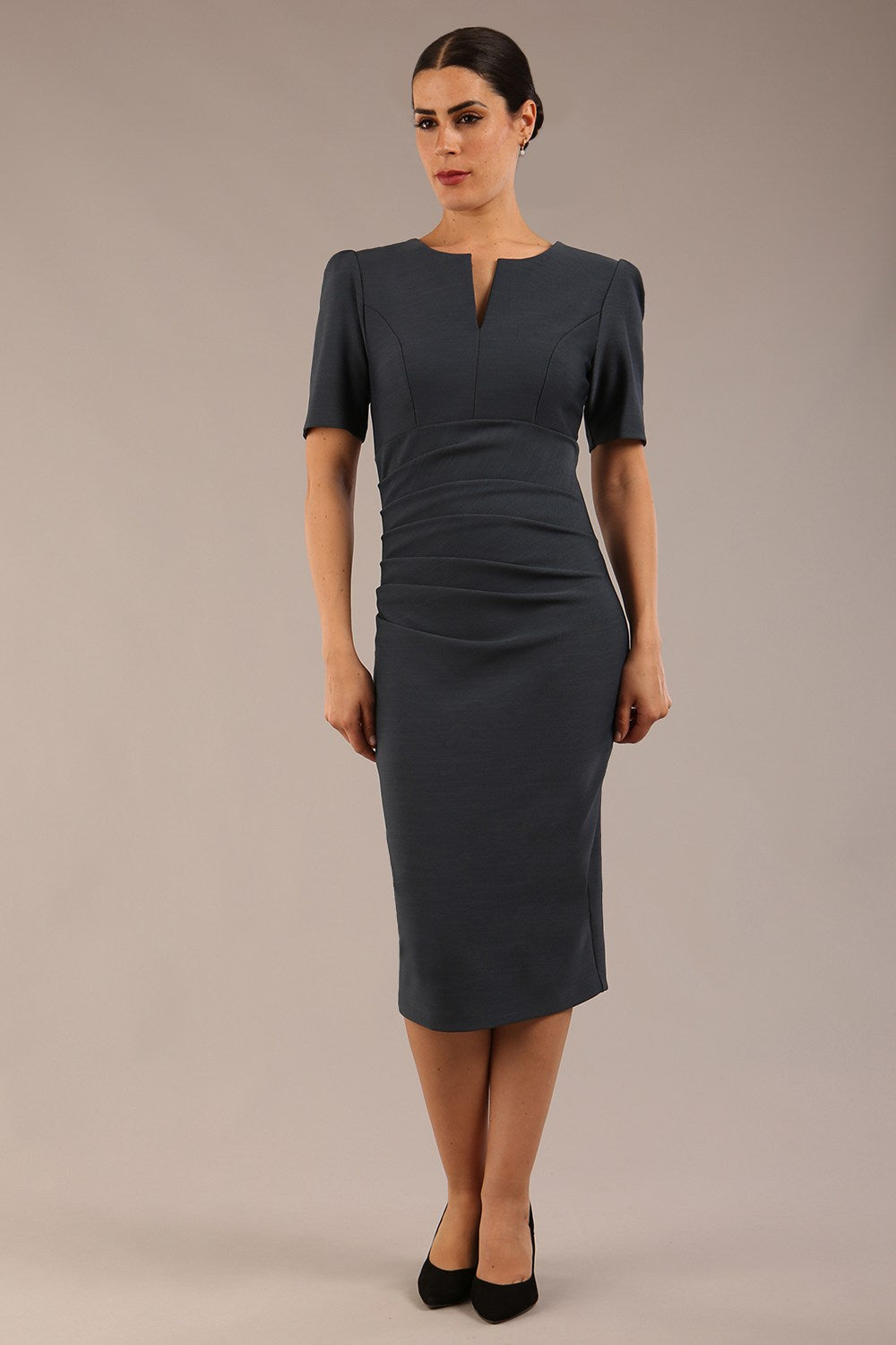 Seed Fitzrovia Short Sleeve Pencil Dress 