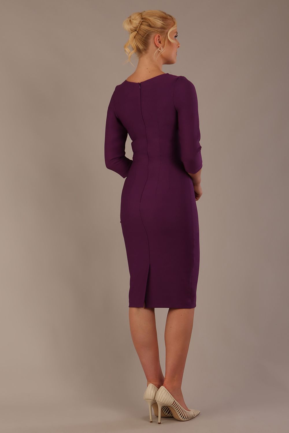 Seed Greenwich Sleeved Pencil Dress 