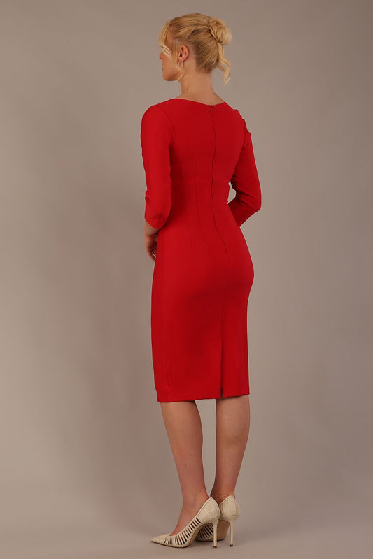 Seed Greenwich Sleeved Pencil Dress 