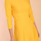 Seed Gresham 3/4 Sleeve Knee Length A-Line Dress 