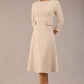 Seed Gresham 3/4 Sleeve Knee Length A-Line Dress 
