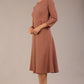 Seed Gresham 3/4 Sleeve Knee Length A-Line Dress 