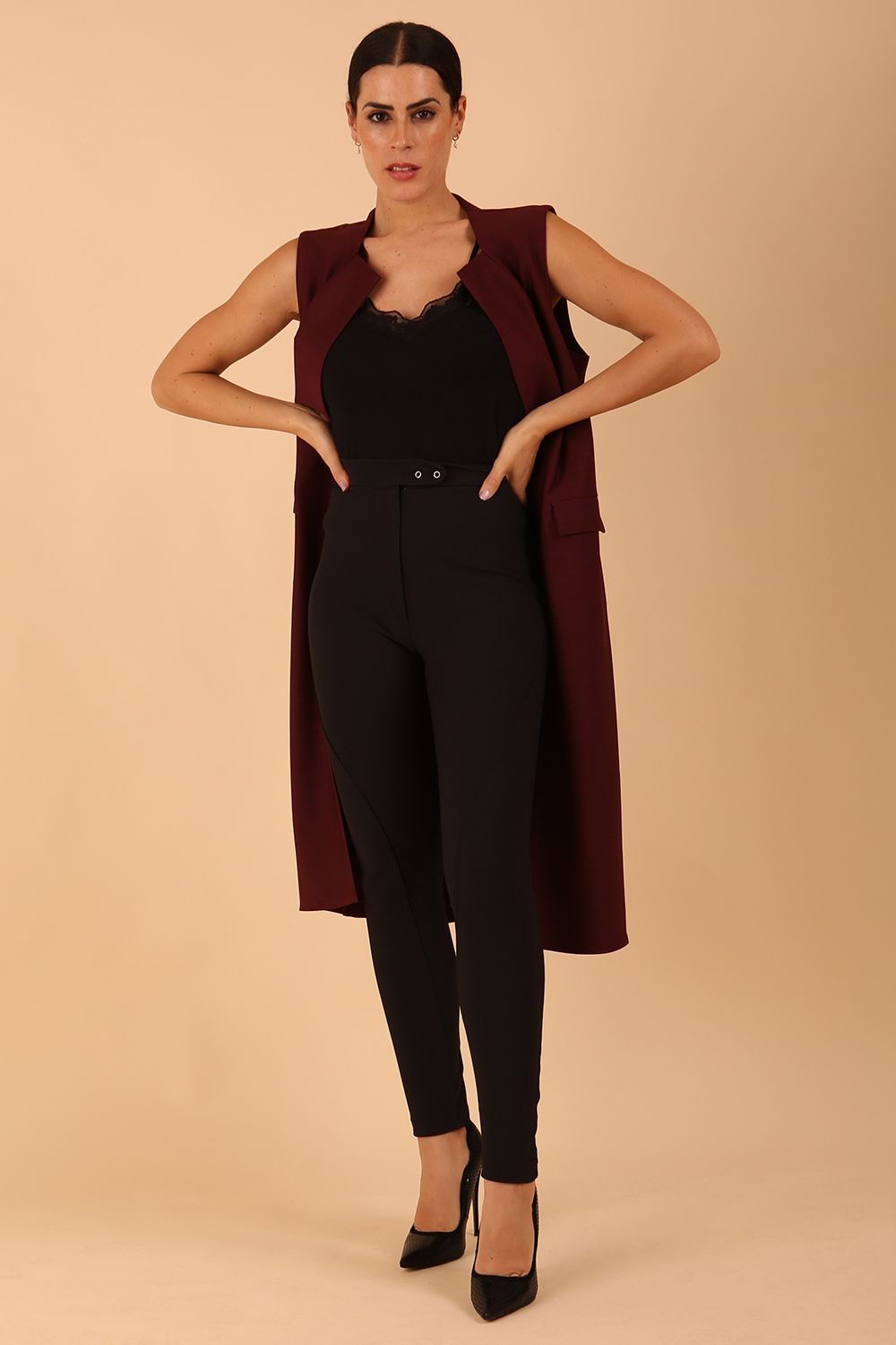 Seed Harvard Sleeveless Coat 