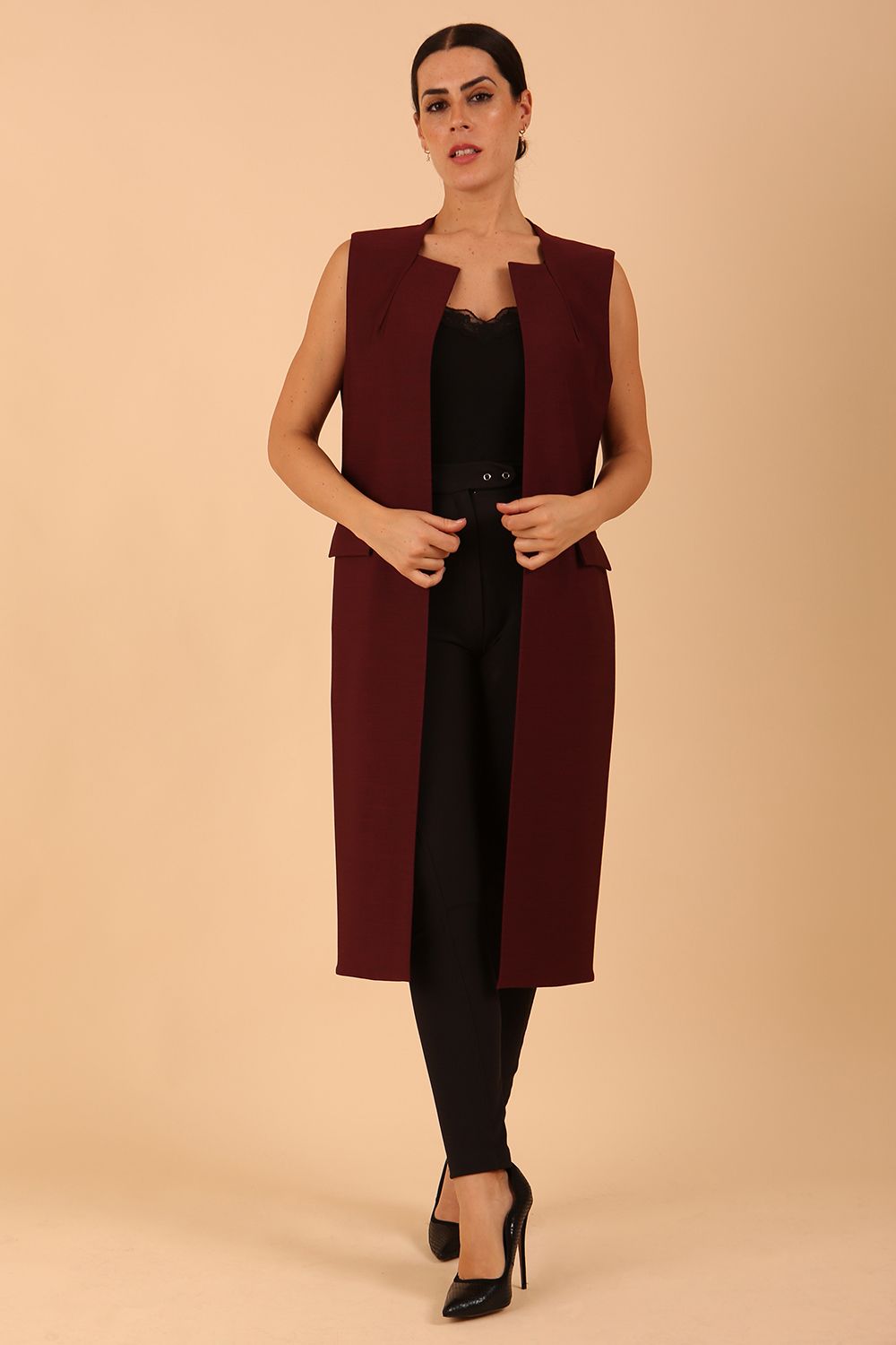 Seed Harvard Sleeveless Coat 