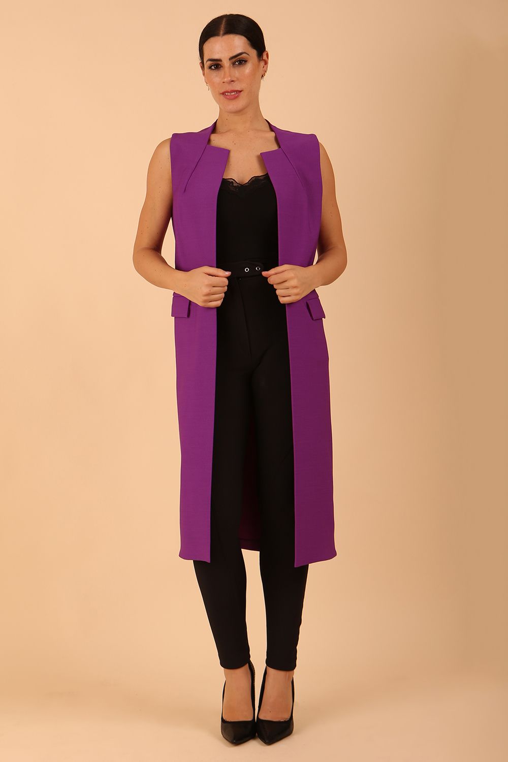 Seed Harvard Sleeveless Coat 