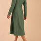 Seed Heston Long Sleeve Coat Dress 