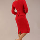 Seed Imperia Sleeved Peplum Dress 
