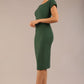 Seed Leela Rounded Neckline Cap Sleeved Dress 