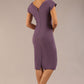 Seed Leela Rounded Neckline Cap Sleeved Dress 