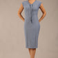 Seed Lucca Tie Detail Cap Sleeved Pencil Dress 
