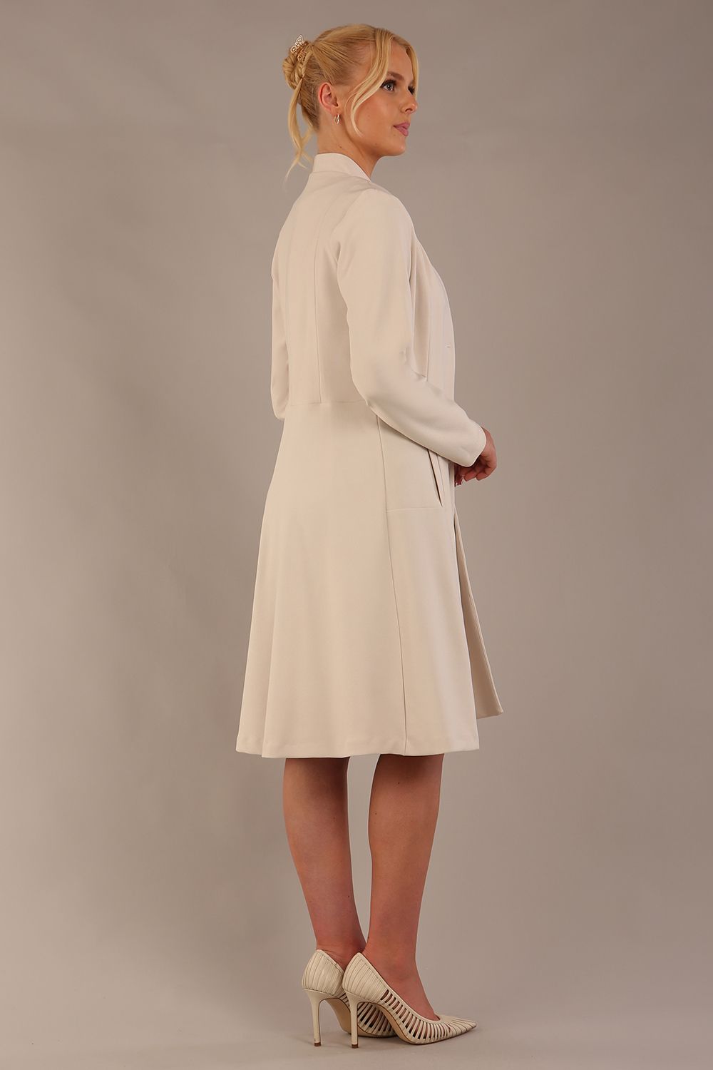 Seed Raquella Long Sleeve A-line Coat 