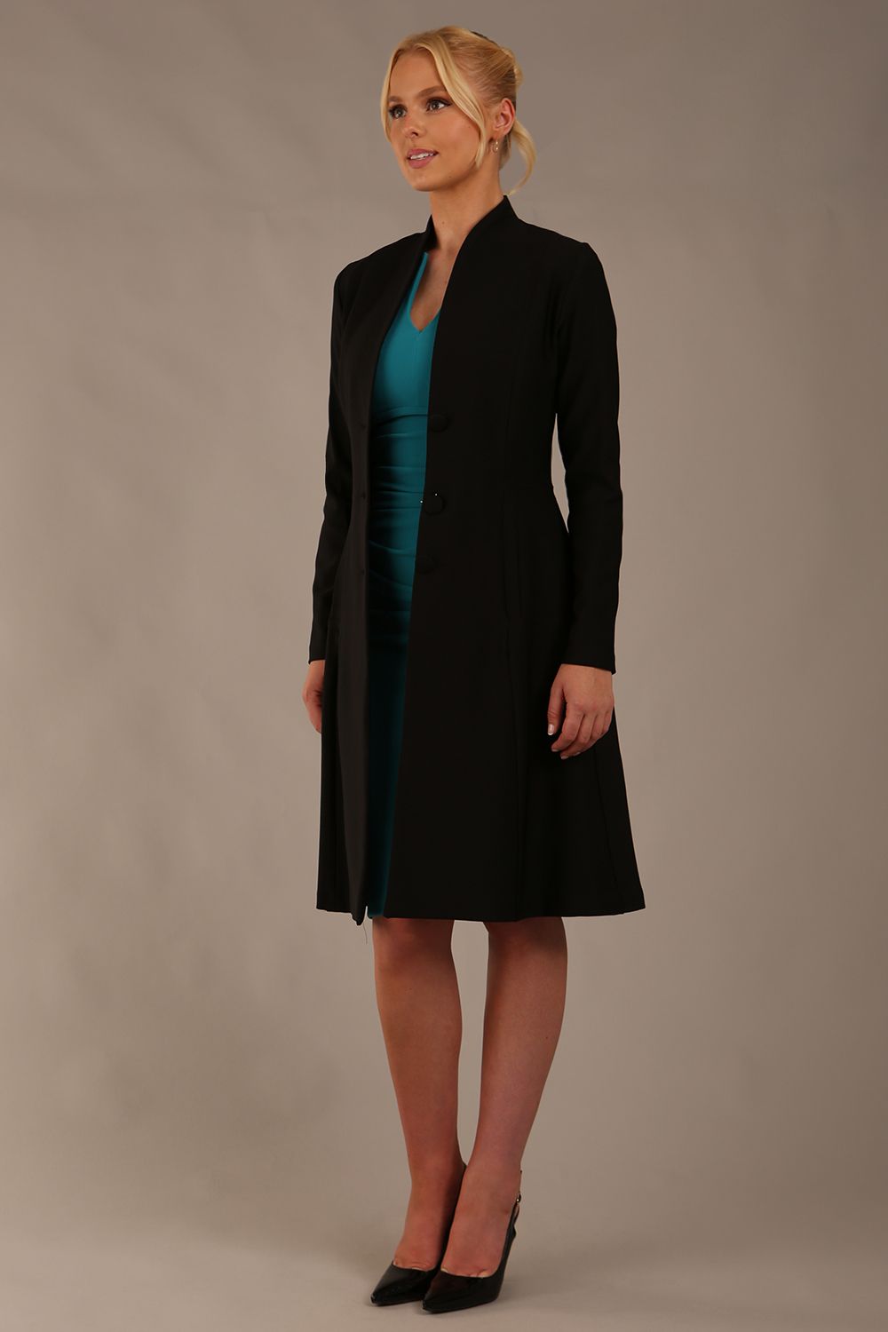 Seed Raquella Long Sleeve A-line Coat 