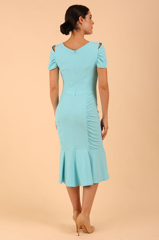 Seraphina Fishtail Style Skirt Dress 