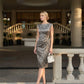 Thame Asymmetric Satin Cascade Dress