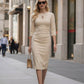 Ubrique Keyhole Pencil Dress