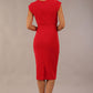 Thea Cap Sleeved Pencil Dress 