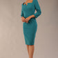 Tiffany Square Neckline Pencil Dress 