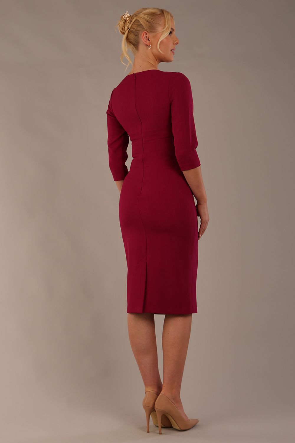 Ubrique Keyhole Pencil Dress 