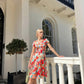 Valia Silk Touch Swing Dress
